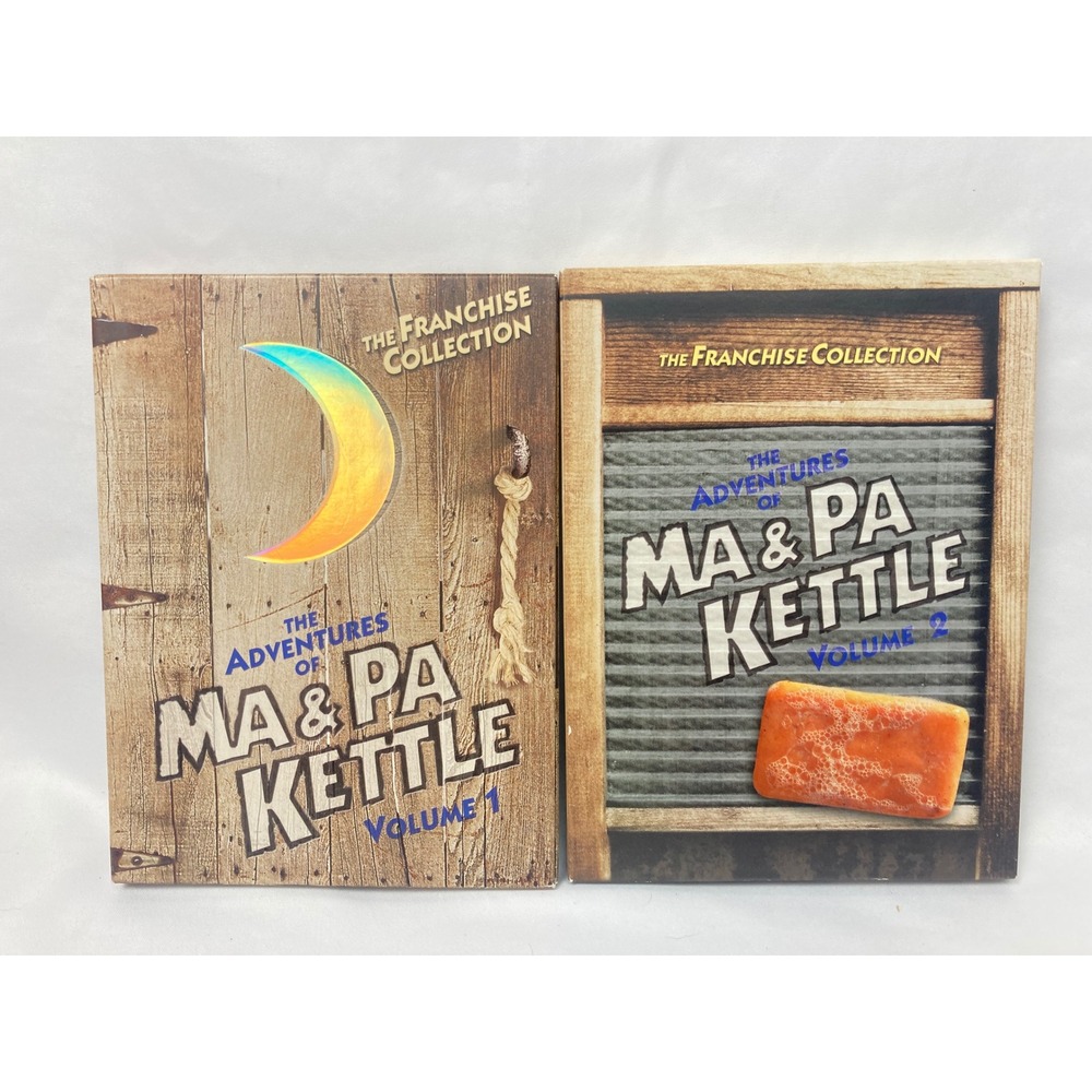 Lot of 2 Ma & Pa Kettle DVD sets from The Franchise Collection.‎